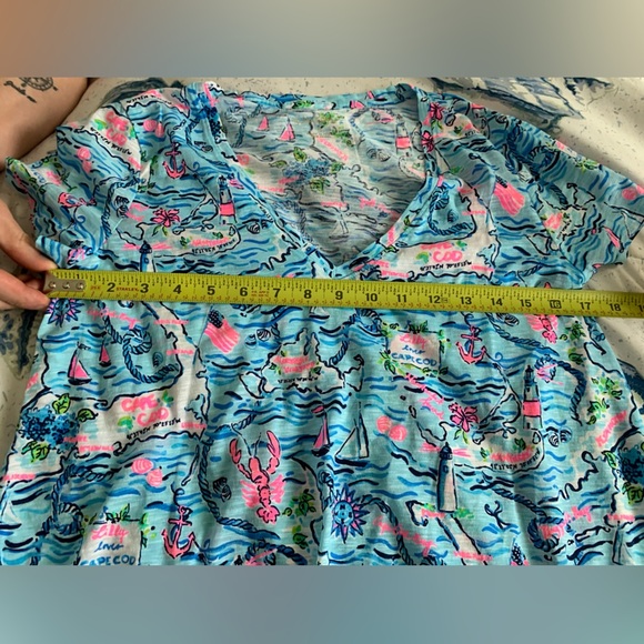 NWOT Lilly Pulitzer Etta V-Neck Top size small - Picture 5 of 5